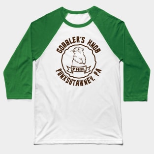 Punxsutawney Phil Groundhog Day Baseball T-Shirt